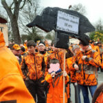 Manifestation des chasseurs de Haute-Marne - Source FDC52